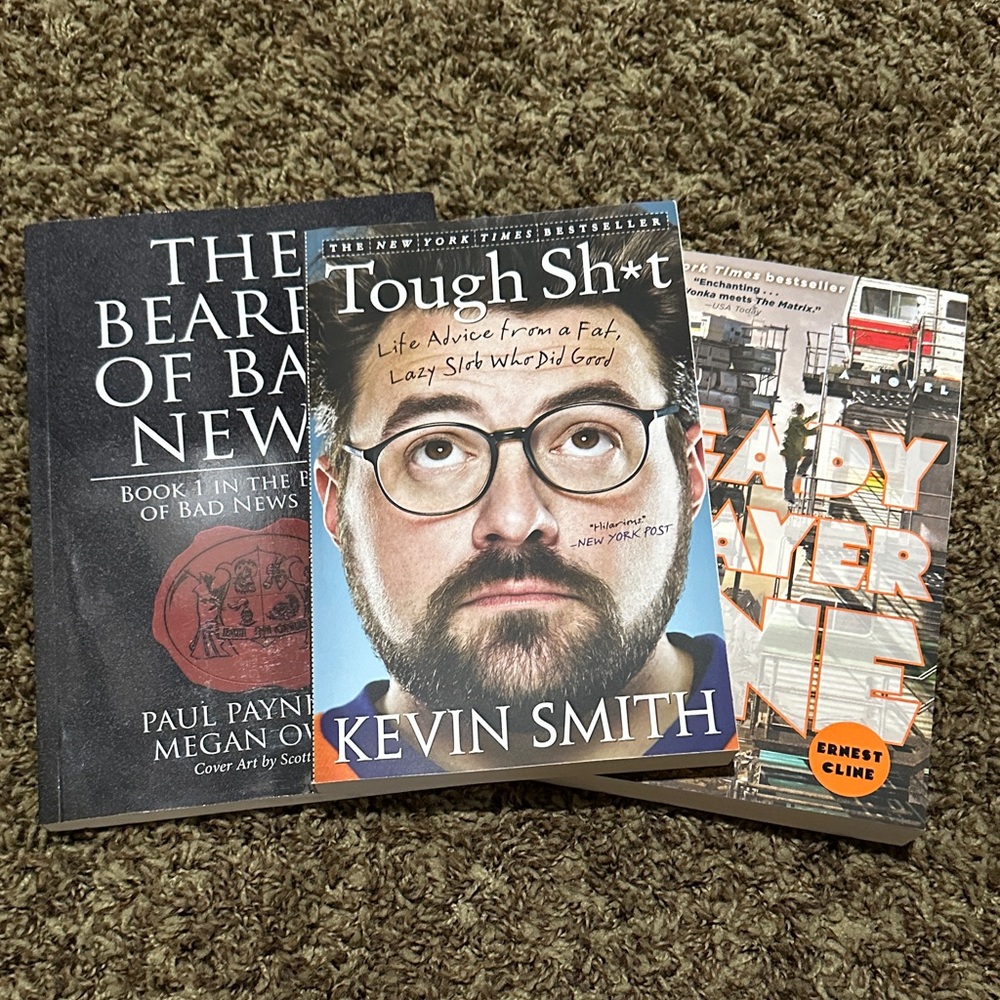 Kevin Smith 'Tough Sh*t' Book - Black and White Cover